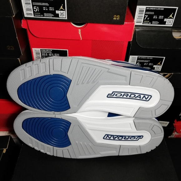 AIR JORDAN LEGACY 312 WHITE/FRENCH BLUE MEN'S US SIZE S13 BRAND NEW IN BOX - Picture 5 of 10